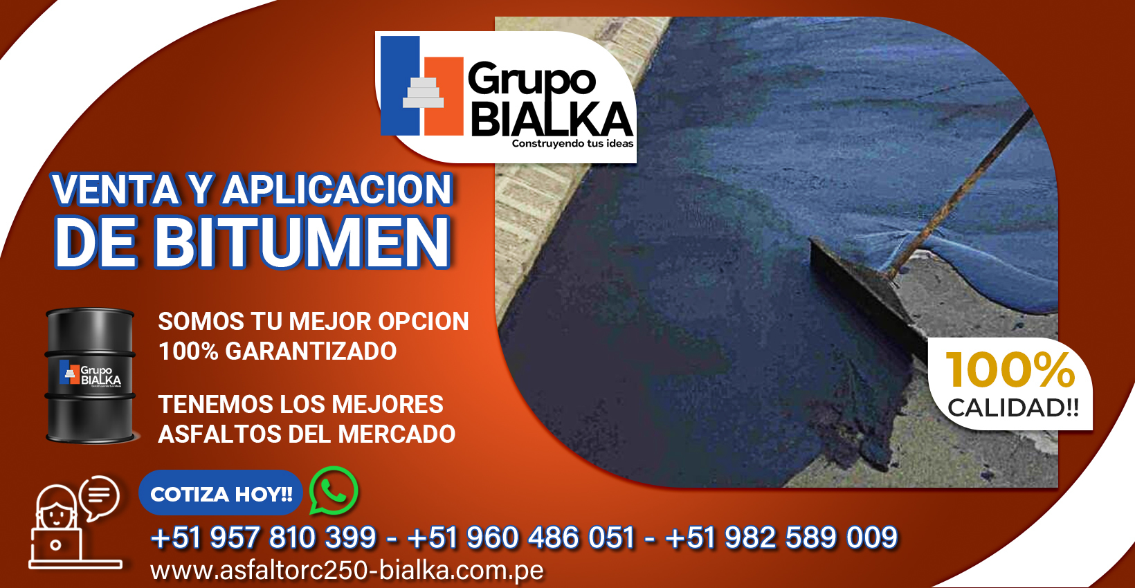 proveedor de bitumen